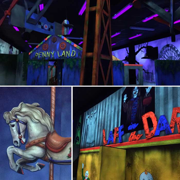 Laser tag arena